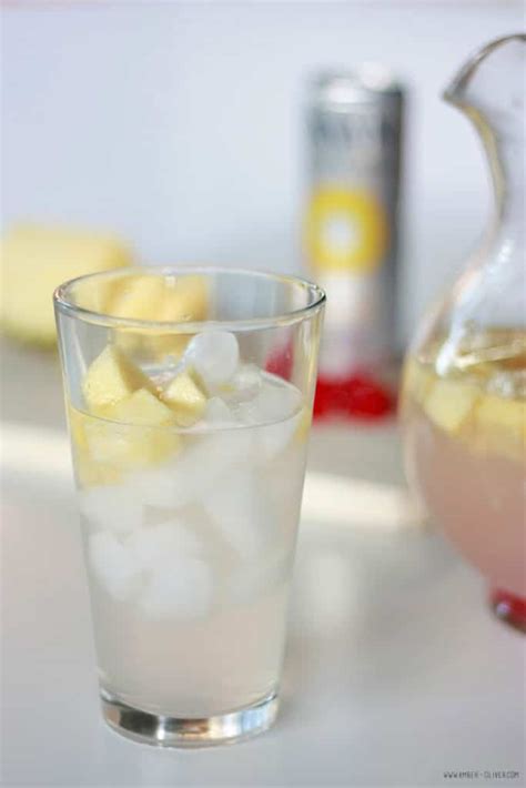 Pineapple Cherry Lemonade Mocktail Recipe