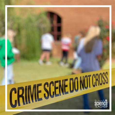 Hosting A Mock Crime Scene In Forensics ⋆ The Trendy Science Teacher