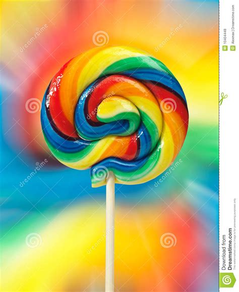 Colorful Lollipop stock photo. Image of cutout, food - 10404448