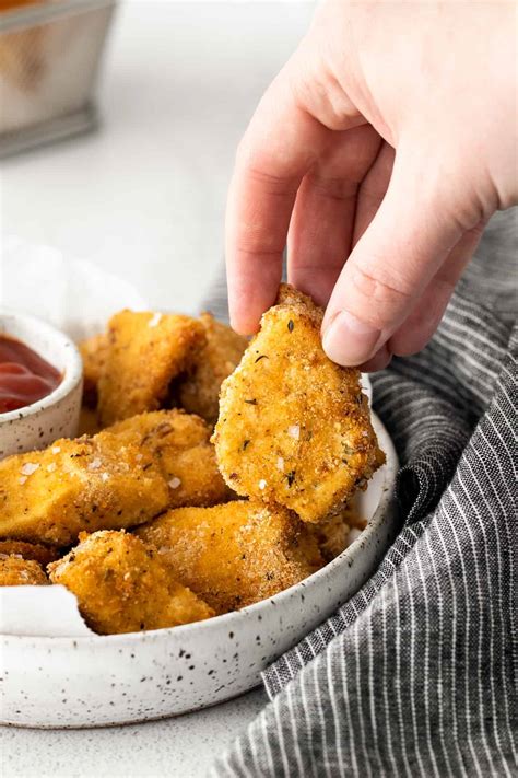 Crispy Chicken Nuggets In Air Fryer Extra Crispy Healthy Meal Home