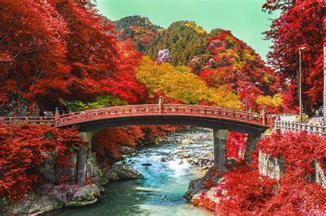 Shinkyo Bridge In Nikko Japan Containing Nikko Japan And Tochigi In
