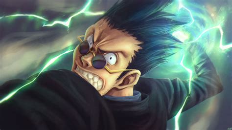 An Old Painting Of Mine Of Leorio And His Nen Rhunterxhunter