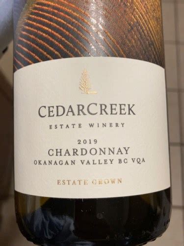Cedar Creek Estate Winery Chardonnay Vivino