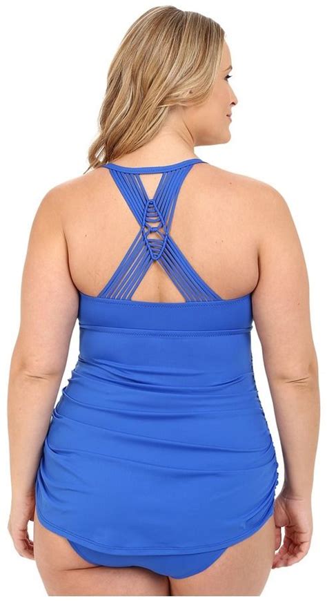 Becca By Rebecca Virtue Plus Size Becca Etc Janis Skirted One Piece Plus Size Swimsuits