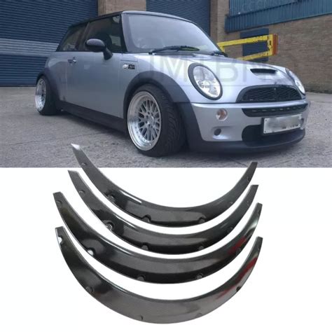 For Mini Cooper R53 R56 R58 Fender Flares Wheel Arch Extra Wide Body