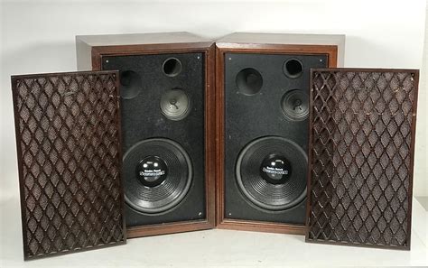 Coral Bx 1001 3 Way Speaker Pair Circa Early 70s Reverb