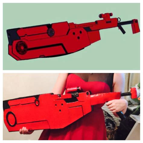 Rwby Ruby Rose Gun Prop By Toratells On Deviantart