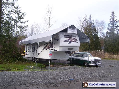 Oct 26, 2018 · a portable or permanent rv shelter or carport does nearly the same trick. Make-Your-Own Portable Carport Shelter **Long Lasting Heavy Duty Covers for MotorHome, 5th Wheel ...