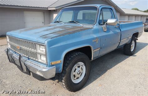 1982 Chevrolet Silverado K20 Pickup Truck In Kingman Ks Item Ku9491