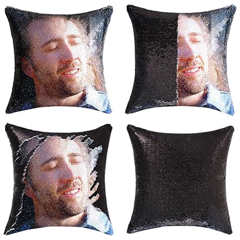 Meh Pick Your 2 Pack Celebrity Sequin Pillow Covers