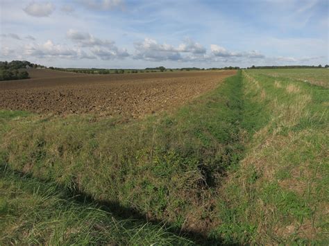 Ditch And Fields © Hugh Venables Cc By Sa20 Geograph Britain And