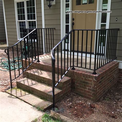 Deck railing will enhance the look and secure your outdoor deck, patio, or porch. Entrance Iron Railings Raleigh NC
