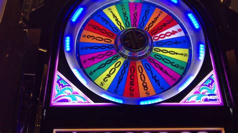 10 Wheel Of Fortune Slot Machine Wheel Spin Bonus Win Youtube