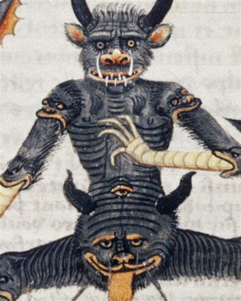 Depictions Of Demons And The Devil In Medieval Manuscripts Eve Harms