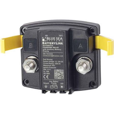 Blue Sea Systems Batterylink™ Automatic Charging Relay 12v24v Dc