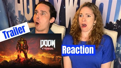 Doom Eternal Triple Trailer Reaction E3 Teaser E3 Story Official