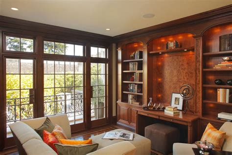 Contemporary Home Office Den Design Pictures Remodel Decor And Ideas