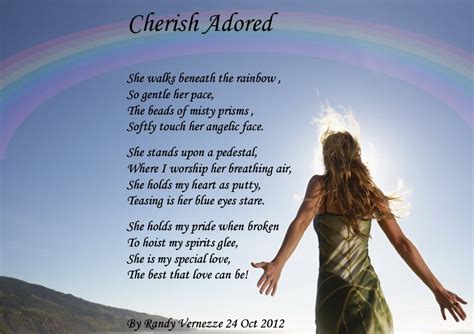 Cherish Adored All Types Of Poetrycherish Adored A Poem By Randy