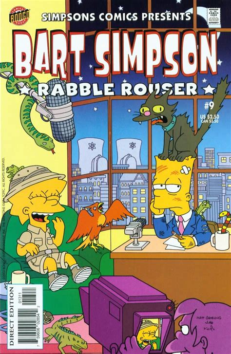 Bart Simpson Released August 2002 Company Publisher Bongo Comic Series Bart Simpson Bart