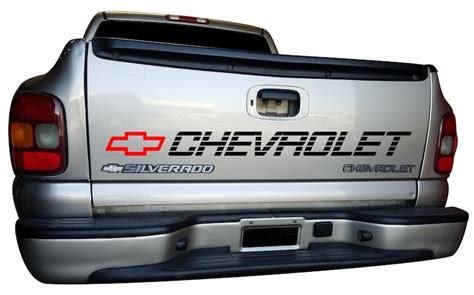 Car And Truck Decals Emblems And License Frames Chevy Silverado Window