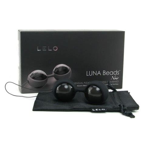 Lelo Luna Beads Noir Kegel Kegel Weights Workout Essentials