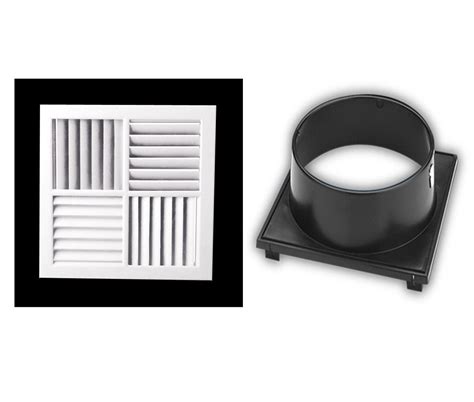 4 Way Vent Multi Directional Outlet 400mm Aircon Heatingandcooling With