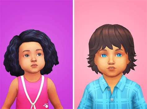 My Sims 4 Blog Toddler Skins By Ddeathflower