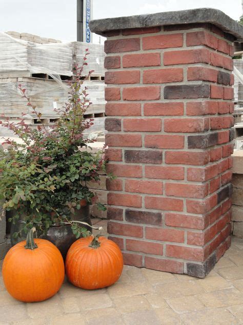 Srs Duralite Red Brick Columns Are A Great Way To Add A Classic And