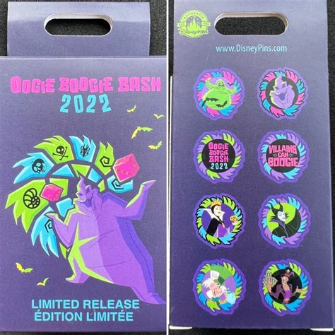Oogie Boogie Bash 2022 Disney Pin Releases Disney Pins Blog