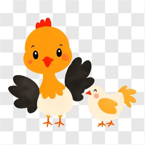 Download Roosters And Chickens In A Farm Setting Png Online Creative