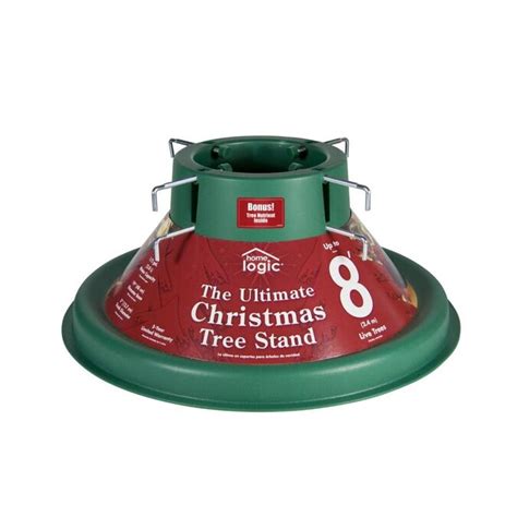 Home Logic 19 14 Plastic Tree Stand For 8 Tree In The Christmas Tree