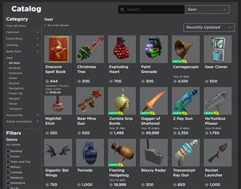 Roblox Has Stopped Making Gears Last Time One Was Updated Was A Month