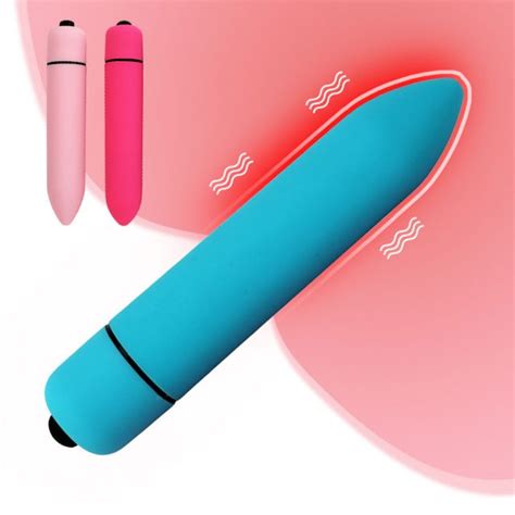Powerful Speed Vibrating Mini Bullet Shape Vibrator Waterproof G Spot Massager Sex Female