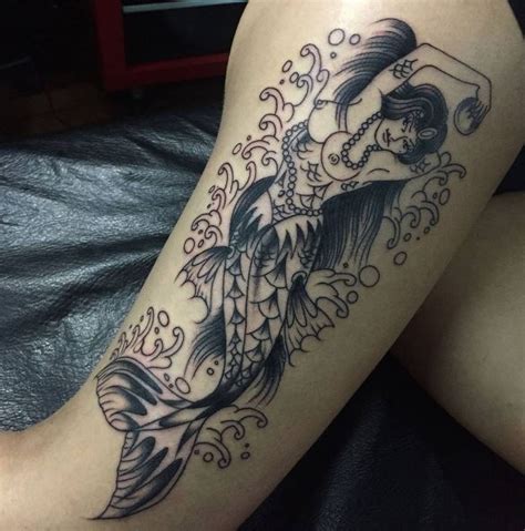 100 Beautiful Mermaid Tattoos For Men 2022 Designs With Meaning