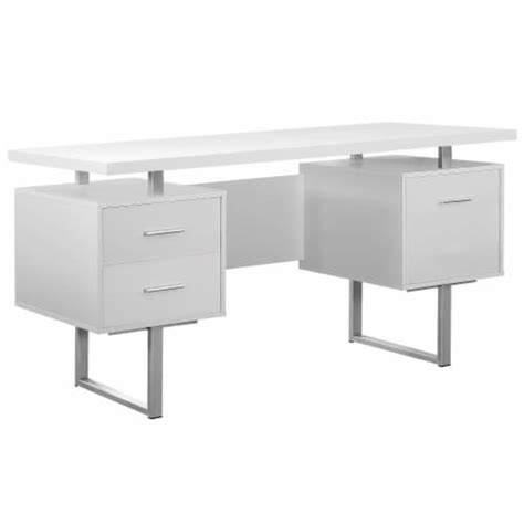 Monarch Specialties 60 Inch Modern Home Office Computer Desk With