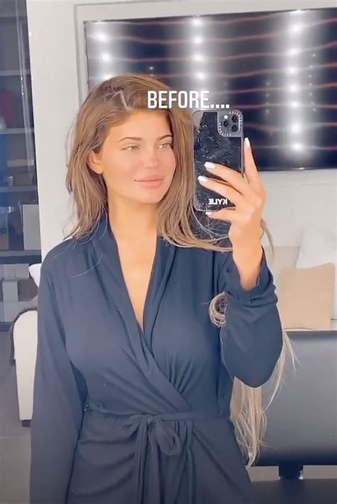 Kylie Jenner Shares A Rare Makeup Free Selfie On