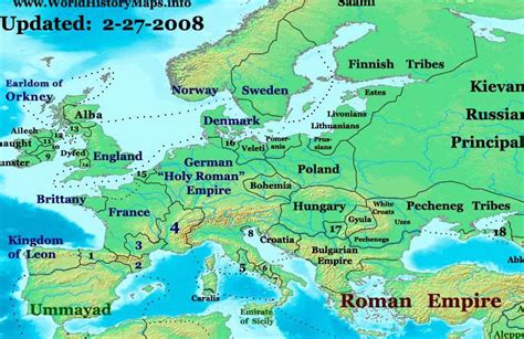 Map Of Europe In 1000ad 1640 X 1244 Mapporn Gambaran