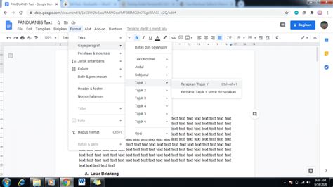 Cara Membuat Daftar Isi Otomatis Di Google Docs References Blog