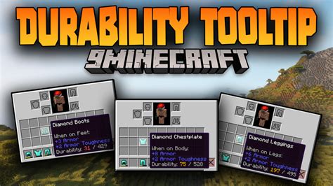 Durability Tooltip Mod 119 1182 Number Visualized Durability