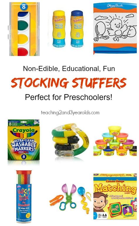 35 stocking stuffers for kids under $10. Preschool Stocking Stuffers that are Educational and Fun ...