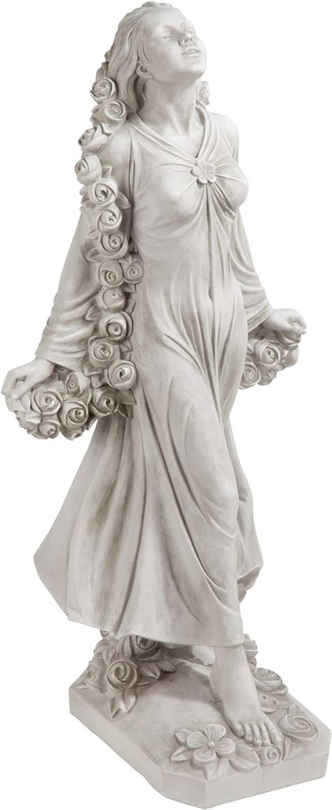 Design Toscano Flora Divine Patroness Of Gardens Roman Goddess Statue