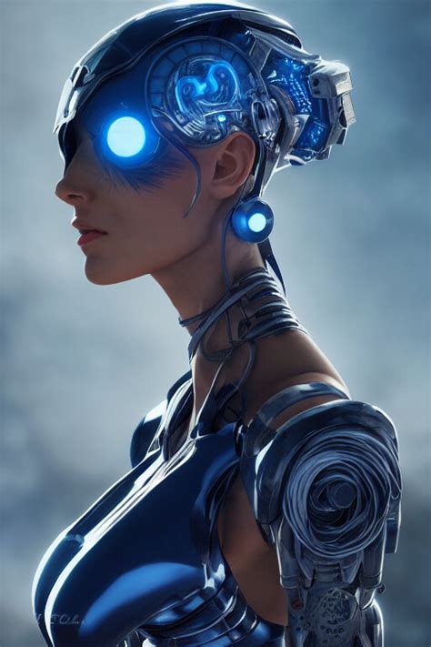 Artstation Cyborg Goddess