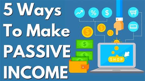 5 Real Ways Make Passive Income Online The Social Traffic Method