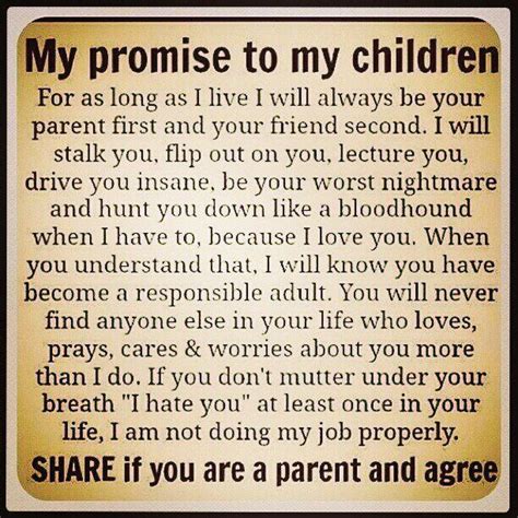 My Promise To My Children My Children Quotes Quotes For Kids