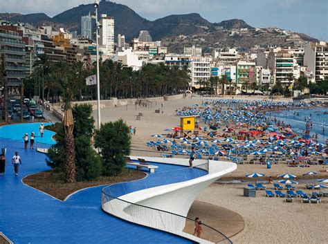 Seafront Of Benidorm Area