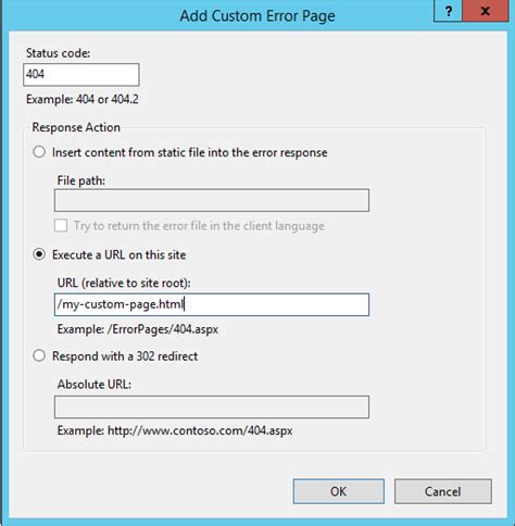 Bruceclay Configuring A Custom 404 Error Page In Microsoft Iis Server