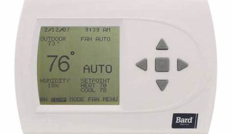 bard 8403 060 thermostat user manual