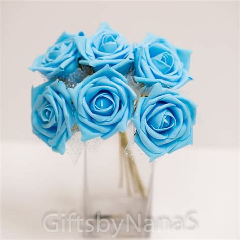 Beautiful Blue Roses Bouquet Bouquet