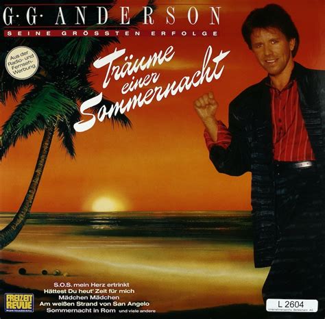 G G Anderson Träume Einer Sommernacht Bertelsmann Vinyl Collection