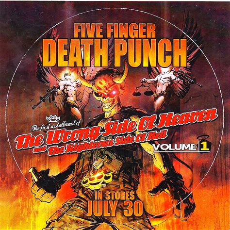 Five Finger Death Punch Wrong Side Of Heaven Volume 1 Ltd Ed Reverb